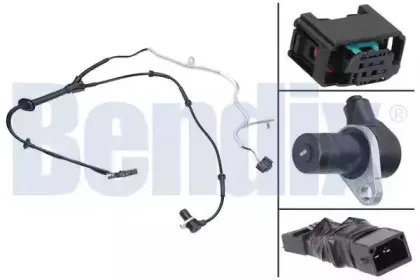 Датчик, частота вращения колеса BENDIX купить