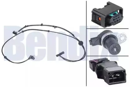 Датчик, частота вращения колеса BENDIX купить