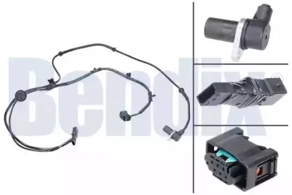 Датчик, частота вращения колеса BENDIX купить