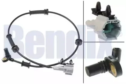 Датчик, частота вращения колеса BENDIX купить