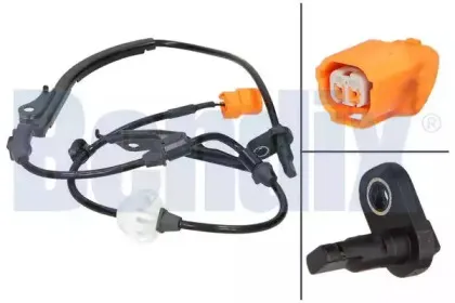 Датчик, частота вращения колеса BENDIX купить