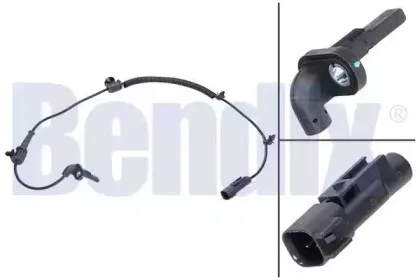 Датчик, частота вращения колеса BENDIX купить