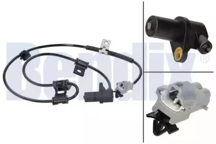 Датчик, частота вращения колеса BENDIX купить