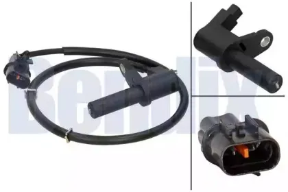 Датчик, частота вращения колеса BENDIX купить