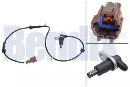 Датчик, частота вращения колеса BENDIX купить