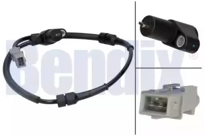 Датчик, частота вращения колеса BENDIX купить