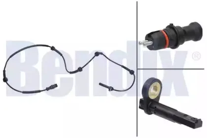 Датчик, частота вращения колеса BENDIX купить