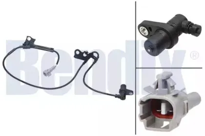 Датчик, частота вращения колеса BENDIX купить