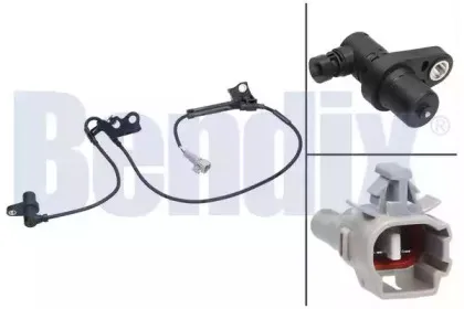 Датчик, частота вращения колеса BENDIX купить