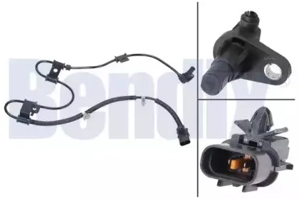 Датчик, частота вращения колеса BENDIX купить