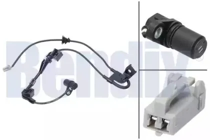 Датчик, частота вращения колеса BENDIX купить