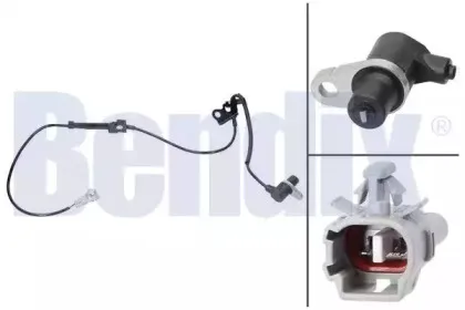 Датчик, частота вращения колеса BENDIX купить