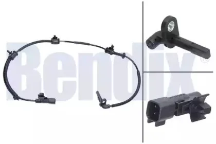 Датчик, частота вращения колеса BENDIX купить