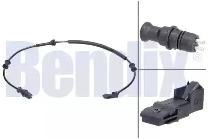 Датчик, частота вращения колеса BENDIX купить