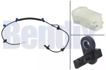 Датчик, частота вращения колеса BENDIX купить