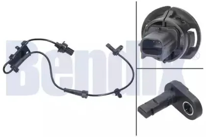 Датчик, частота вращения колеса BENDIX купить