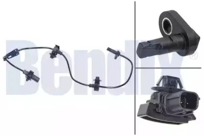 Датчик, частота вращения колеса BENDIX купить
