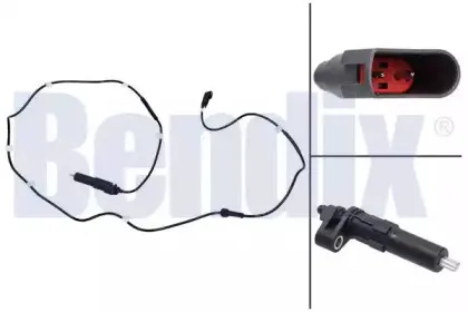 Датчик, частота вращения колеса BENDIX купить