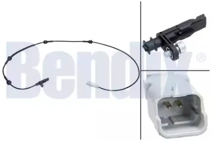 Датчик, частота вращения колеса BENDIX купить