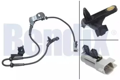 Датчик, частота вращения колеса BENDIX купить