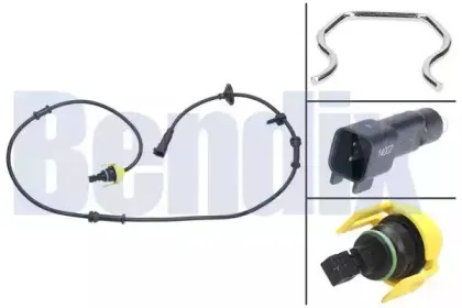 Датчик, частота вращения колеса BENDIX купить