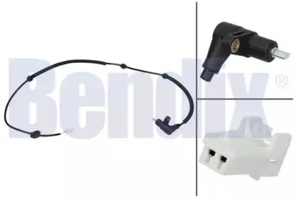 Датчик, частота вращения колеса BENDIX купить