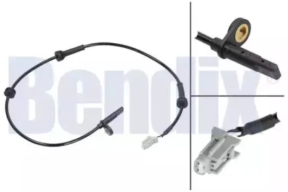 Датчик, частота вращения колеса BENDIX купить