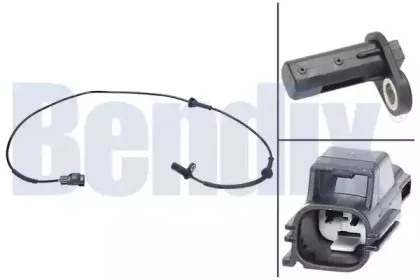 Датчик, частота вращения колеса BENDIX купить