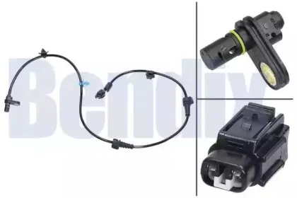 Датчик, частота вращения колеса BENDIX купить