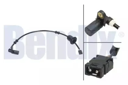 Датчик, частота вращения колеса BENDIX купить
