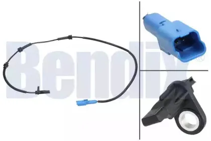 Датчик, частота вращения колеса BENDIX купить
