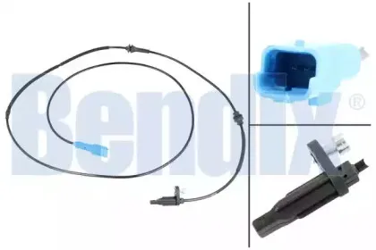 Датчик, частота вращения колеса BENDIX купить
