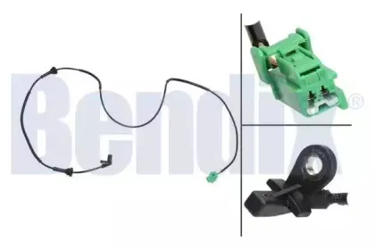 Датчик, частота вращения колеса BENDIX купить