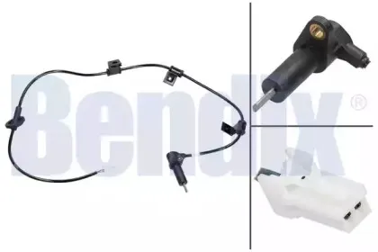 Датчик, частота вращения колеса BENDIX купить