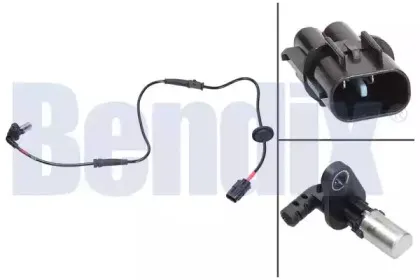 Датчик, частота вращения колеса BENDIX купить