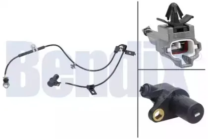 Датчик, частота вращения колеса BENDIX купить