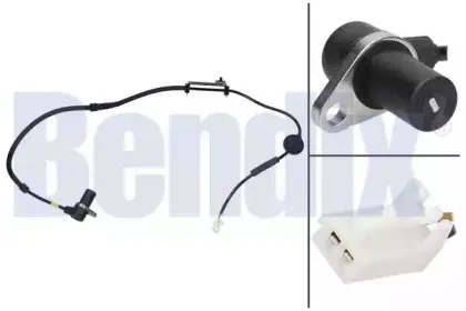Датчик, частота вращения колеса BENDIX купить