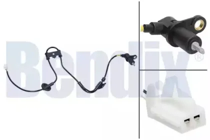 Датчик, частота вращения колеса BENDIX купить