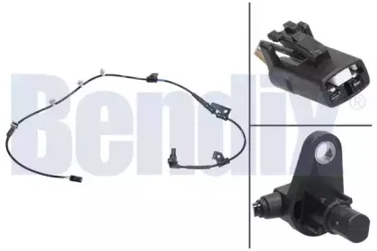 Датчик, частота вращения колеса BENDIX купить