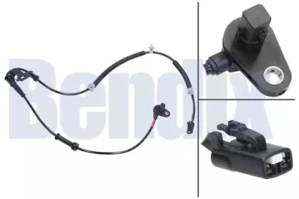 Датчик, частота вращения колеса BENDIX купить