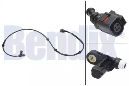 Датчик, частота вращения колеса BENDIX купить