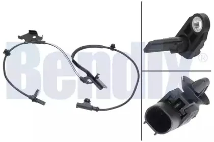 Датчик, частота вращения колеса BENDIX купить