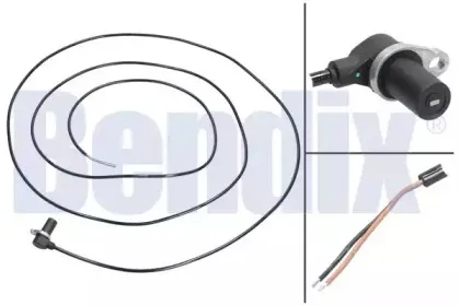 Датчик, частота вращения колеса BENDIX купить