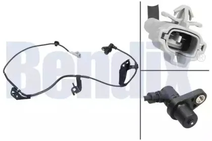 Датчик, частота вращения колеса BENDIX купить