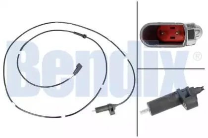 Датчик, частота вращения колеса BENDIX купить