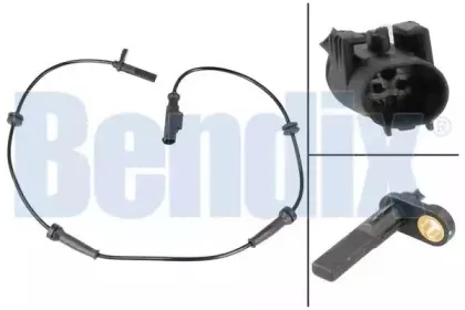 Датчик, частота вращения колеса BENDIX купить