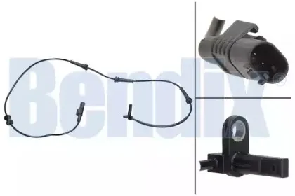 Датчик, частота вращения колеса BENDIX купить