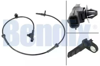 Датчик, частота вращения колеса BENDIX купить