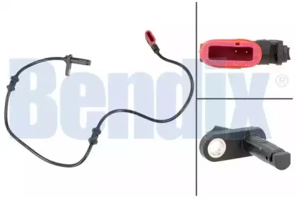 Датчик, частота вращения колеса BENDIX купить
