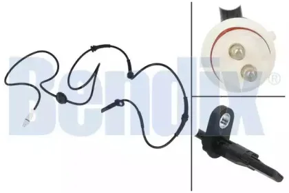 Датчик, частота вращения колеса BENDIX купить